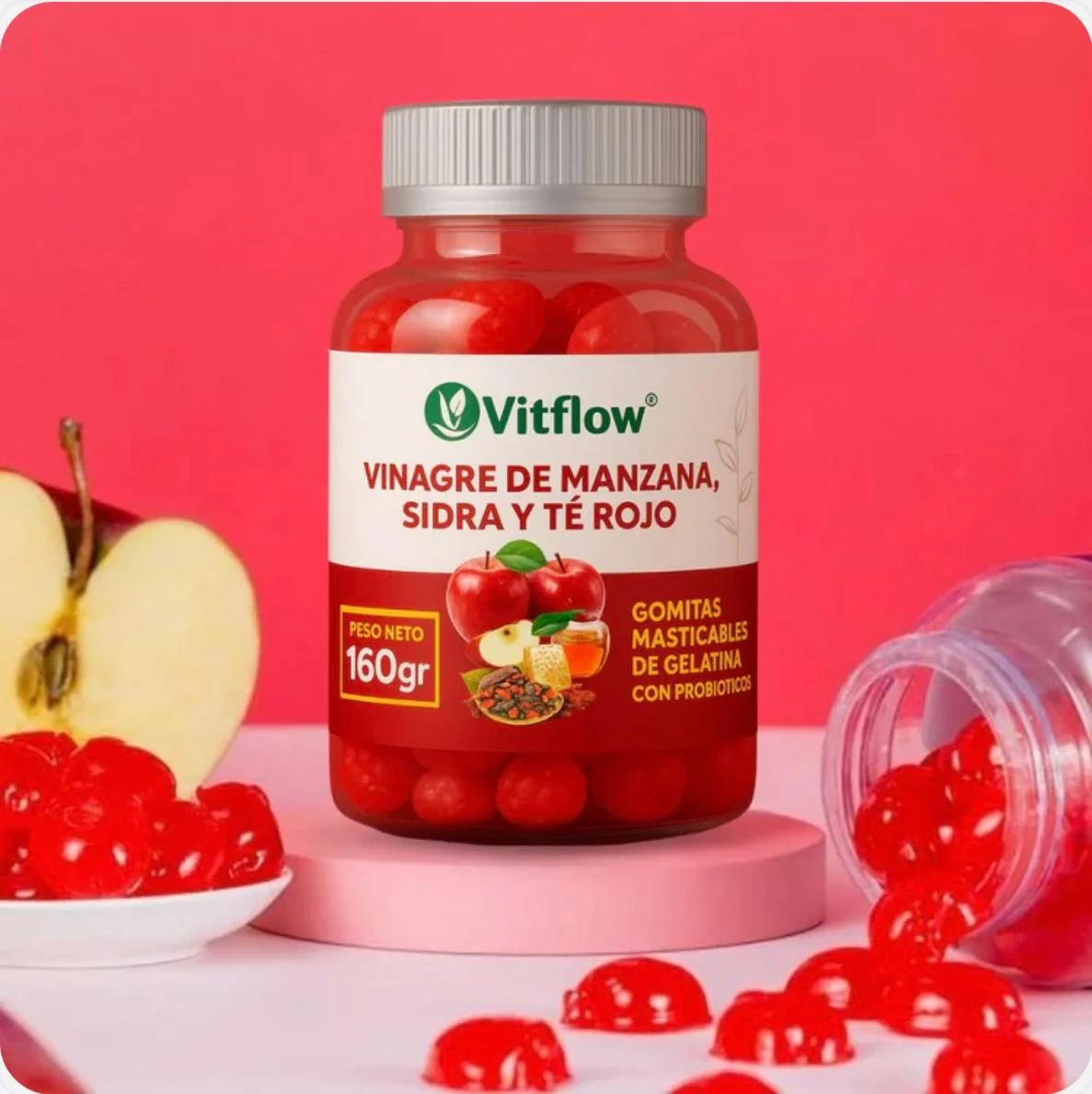 Gomitas Vinagre De Manzana + Sidra + Té rojo