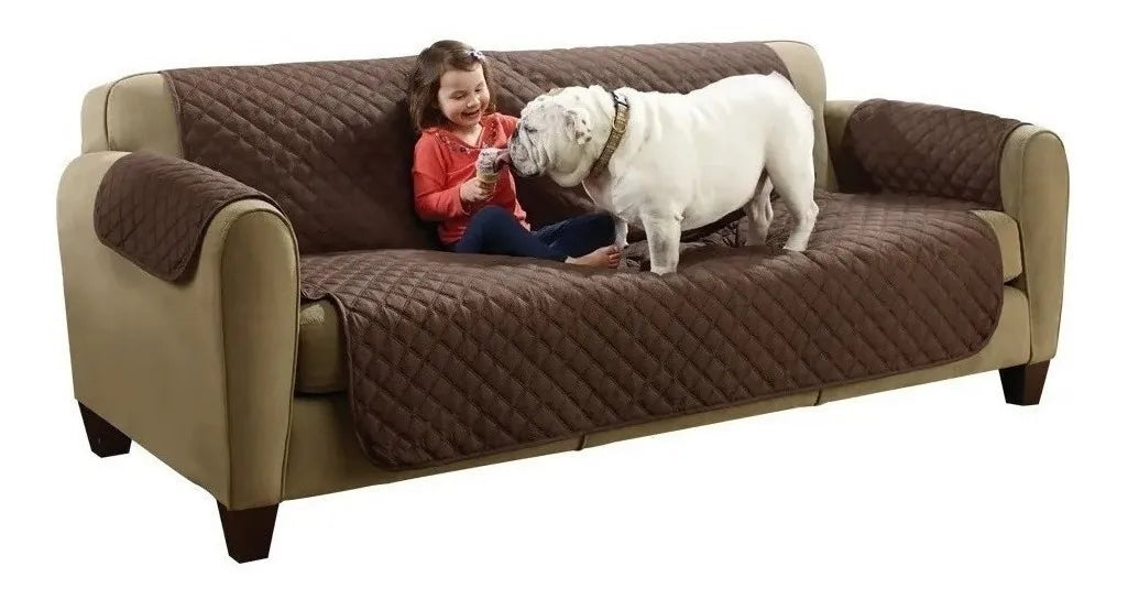 Forro Protector De Sofá Y Muebles 3 Puestos