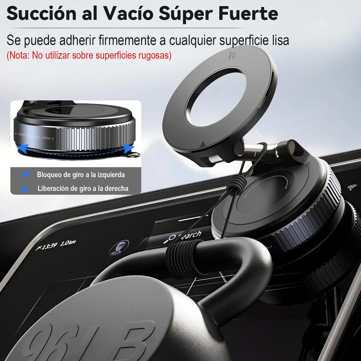 Soporte Magnético 360 Para Teléfono